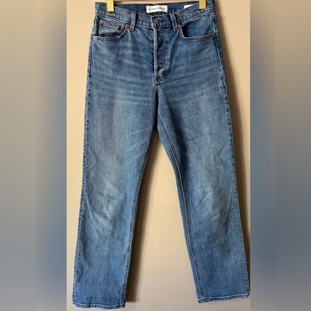 Denim Forum Aritzia Arlo Hi-Rise Straight Jeans Size 28